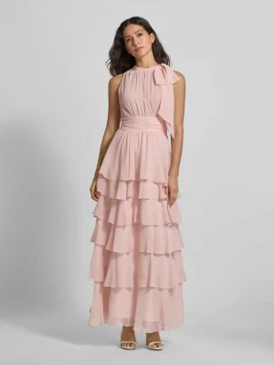 Długa sukienka z efektem stopniowania model ‘MARLI SOLID CHIFFON DRESS’ NEO NOIR