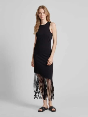 Długa sukienka z frędzlami model ‘ZINNA’ Only