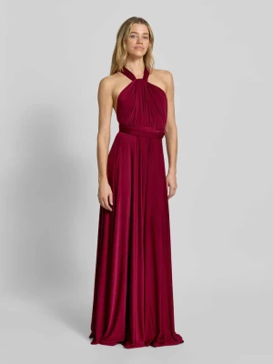 długa sukienka z głębokim dekoltem w serek Rose Avenue
