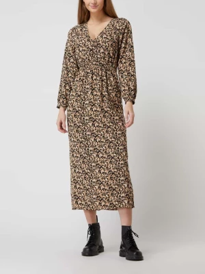 Długa sukienka z krepy model ‘Amelie’ Another Label