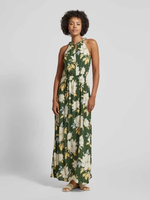 Długa sukienka z kwiatowym nadrukiem model ‘MESA’ Vila