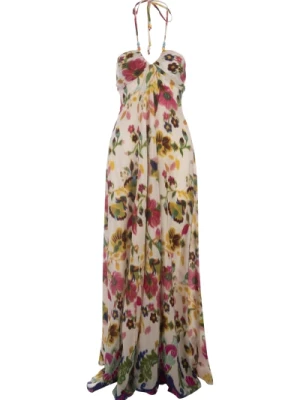 Długa Sukienka z Kwiatowym Wzorem Chloe Anjuna