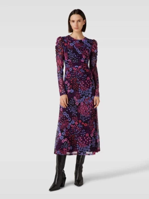 Długa sukienka z kwiatowym wzorem model ‘Bella’ Fabienne Chapot