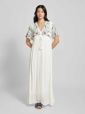 Długa sukienka z kwiatowym wzorem model ‘CHELLA’ YAS