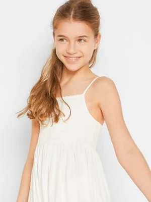 Długa sukienka z lejącej wiskozy bonprix