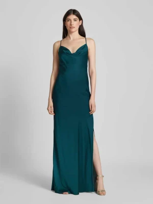 Długa sukienka z lejącym dekoltem Jake*s Cocktail