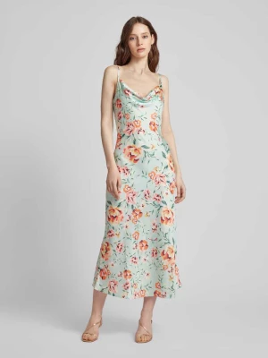 Długa sukienka z lejącym dekoltem model ‘AKILINA’ Guess