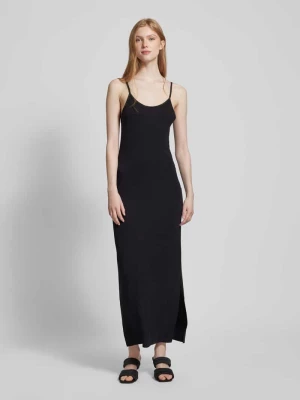 Długa sukienka z mieszanki wiskozy model ‘Amelia’ Only