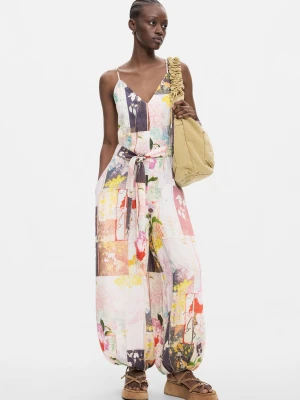 Długi kombinezon z nadrukiem Desigual