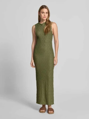 Długa sukienka z okrągłym dekoltem model 'FALL' Vila