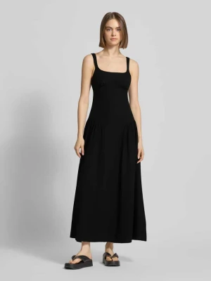 Długa sukienka z okrągłym dekoltem model 'VIOLA' Topshop