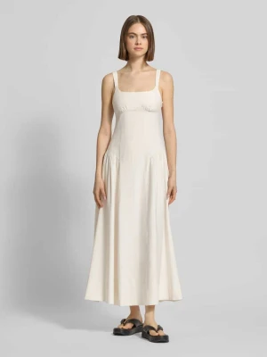 Długa sukienka z okrągłym dekoltem model 'VIOLA' Topshop