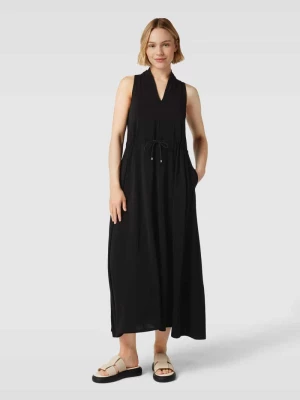 Długa sukienka z tunelem model ‘ZITTO’ MaxMara Leisure