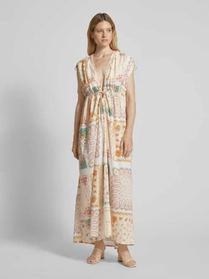 Długa sukienka z wiązaniem Stella Nova