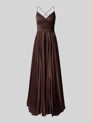 długa sukienka z wiązaniem z tyłu Hey Kyla