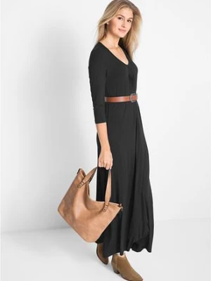 Długa sukienka z wiskozy bonprix