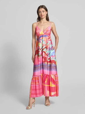 Długa sukienka z wiskozy model 'Sunset Dream' miss goodlife