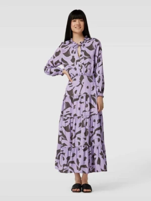 Zdjęcie produktu Długa sukienka ze wzorem na całej powierzchni model ‘Elli’ Better Rich