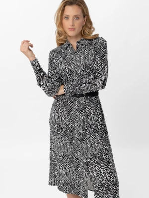 Długa, wzorzysta sukienka G-LICORI Volcano