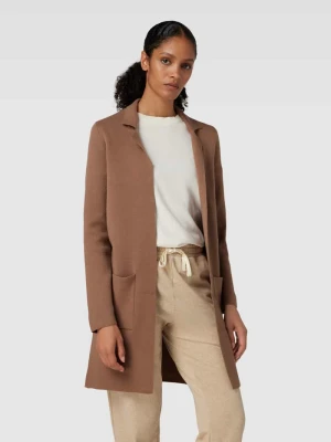 Długi kardigan z kołnierzem z połami model ‘TASTY’ Vero Moda