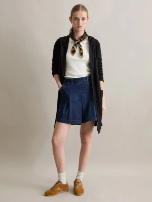 Długi kardigan z luźnym kapturem Marc O'Polo