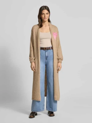 Długi kardigan z wpuszczanymi kieszeniami miss goodlife