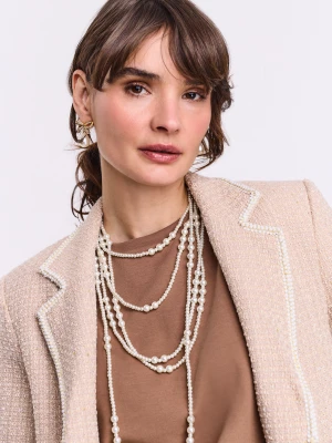 Długi naszyjnik z pereł TARANKO