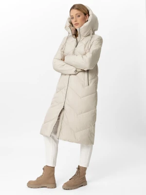 Długi, pikowany płaszcz J-CELESTE Volcano