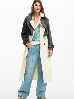 DŁUGI PŁASZCZ TRENCH Desigual