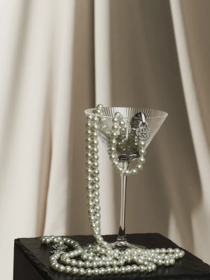 Długi podwójny naszyjnik z pereł TARANKO