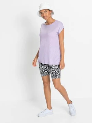 Zdjęcie produktu Długi shirt z mieszanki wiskozy bonprix