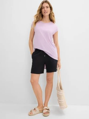 Długi shirt z mieszanki wiskozy bonprix