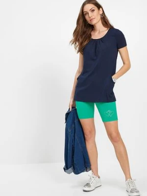 Długi shirt z wiskozą bonprix