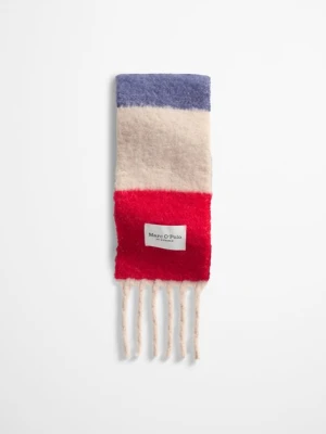 Długi szalik z frędzlami Marc O'Polo