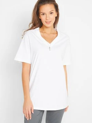Zdjęcie produktu Długi T-shirt (5 szt.) BonPrix czarny