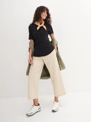 Długi T-shirt z miękkiej wiskozy bonprix