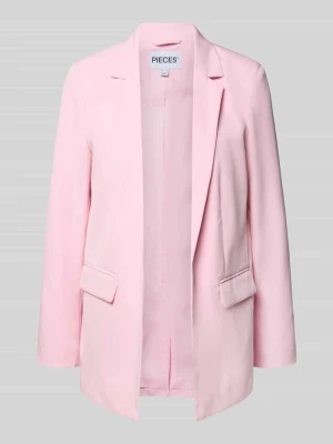 Długi żakiet o kroju loose fit z zaszewkami model „BOZZY” Pieces