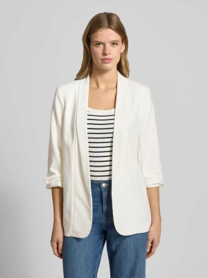 Długi żakiet o kroju regular fit z dodatkiem wiskozy model ‘BOSELLA’ Pieces