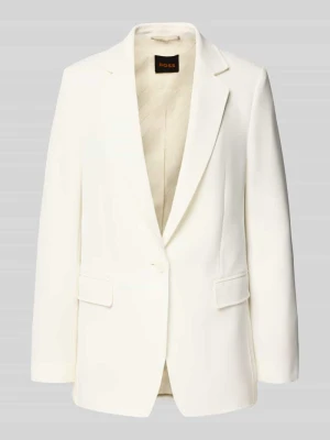 Długi żakiet o kroju regular fit z kołnierzem z połami model 'JABLA3' Boss Orange