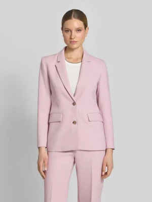 Długi żakiet o kroju regular fit z kołnierzem z połami model 'RITA' Selected Femme