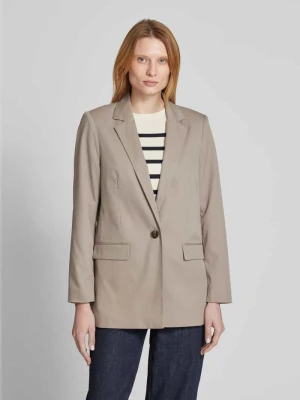 Długi żakiet o kroju relaxed fit z mieszanki wiskozy model ‘NILA’ Vero Moda