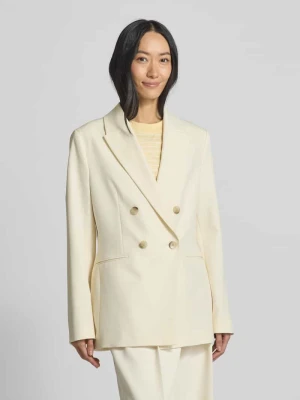 Długi żakiet o kroju slim fit z zapięciem na dwa guziki s.Oliver BLACK LABEL