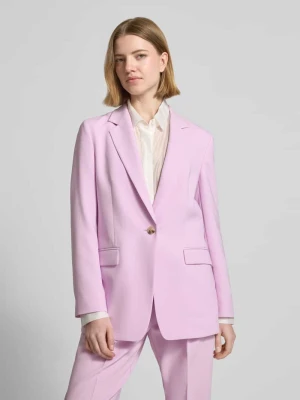 Długi żakiet w kroju regular fit z kołnierzem z połami model 'JOCALUAH' Boss