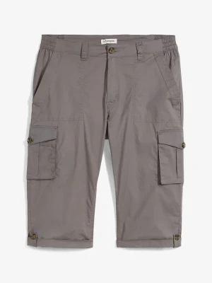 Długie bermudy, regular fit BonPrix szary