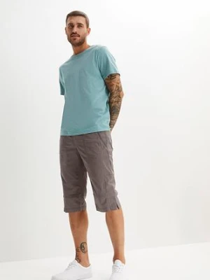 Długie bermudy ze stretchem, w wygodnym fasonie, regular fit bonprix