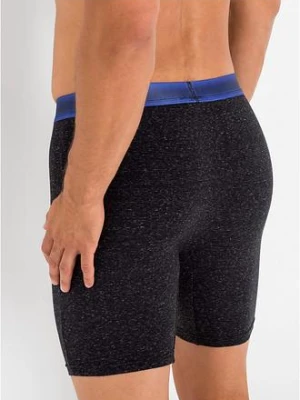 Długie bokserki o dopasowanym kroju z bawełną (2 pary) bonprix