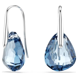 Długie kolczyki Galet, Niebieskie, Powłoka z rodu Swarovski