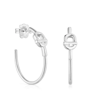 Długie Kolczyki Kreolki Tous Manifesto Z Motywem - Tous