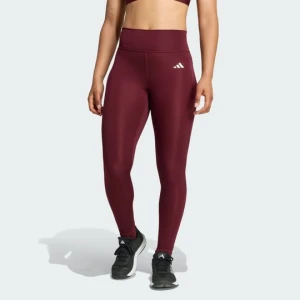Długie legginsy Optimé Essentials Stash Pocket Adidas bordowy
