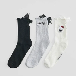 Długie skarpetki 3-pak Hello Kitty House